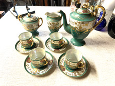 Vintage bone china Japanese tea coffee set 1950's
