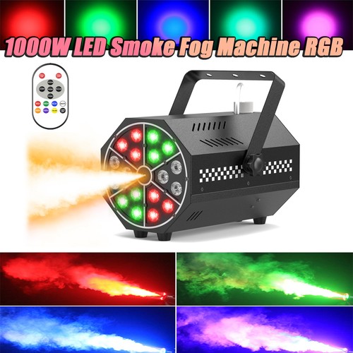 1000w rgb 18led fog - 1000w,