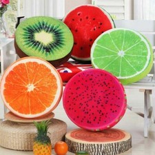 3D Funny Fruit Indoor Outdoor Dining Garden Patio Chair Seat Pad Cushion Decor Ḧ