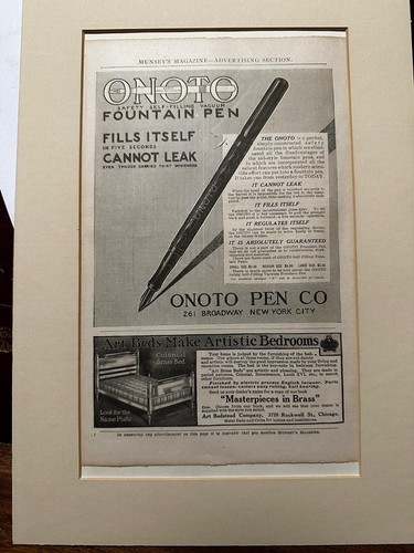 Onoto vintage fountain - onoto, pen