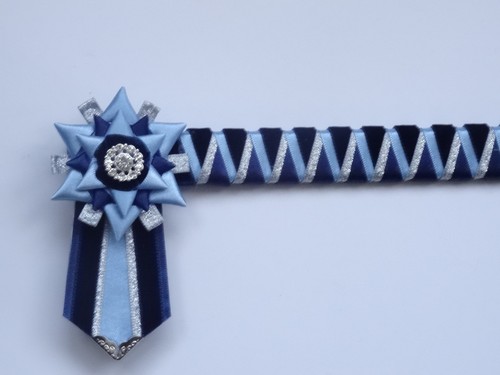 Baby blue navy - blue,, silver