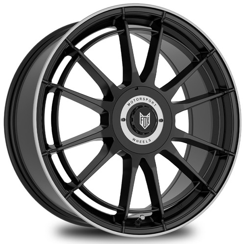 Alloy wheels fox - wheels, black