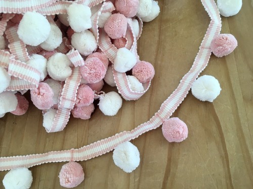 Designer pink peach - &, ivory