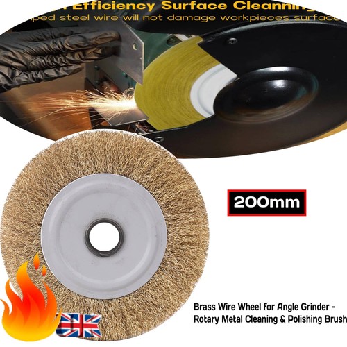 200mm wire brass - 200mm,
