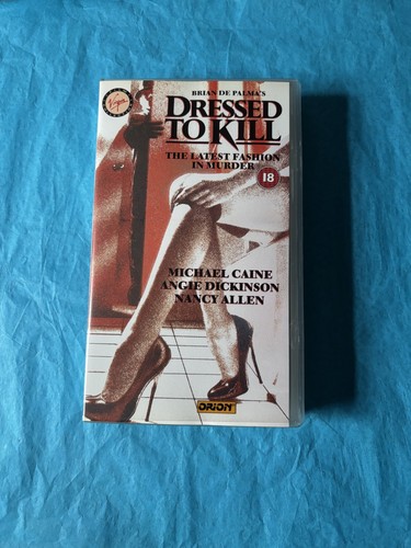 Dressed kill vhs - (vhs, rare
