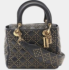 Dior Black Medium Lambskin