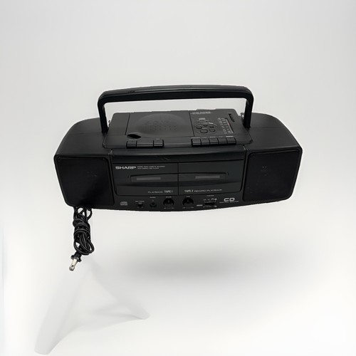 Sharp boombox cd66 dual - boombox, cd
