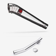 Lextek MP4 Megaphone Exhaust with Link Pipe for Suzuki GSF 600 Bandit (95-06)