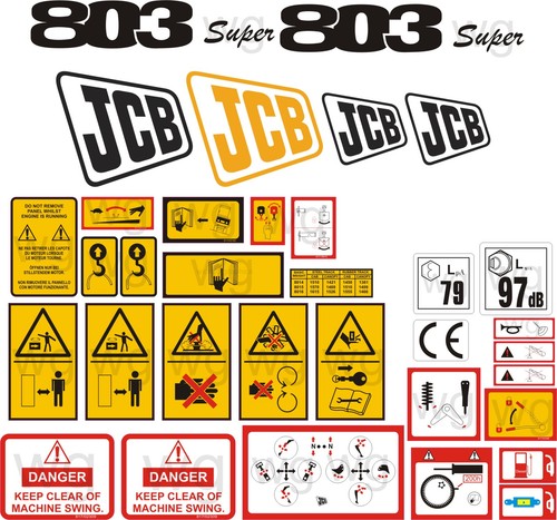 Jcb 803 super mini digger - jcb, super.