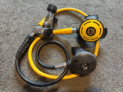 Scuba diving regulator set - scuba,