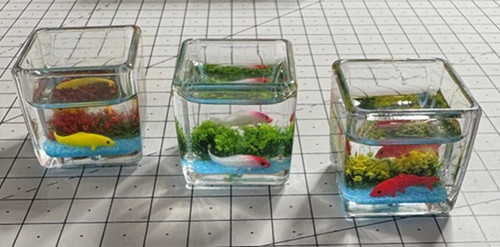 Fish tank scale - fish,