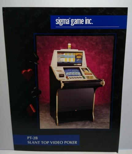 Sigma slot machine flyer slant - slot,