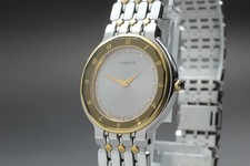 N MINT Seiko Lassale 2F50-0160 Gold Two-Tone Round Quartz Womens Watch JAPAN