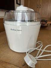 Andrew James 1.5 Litre Ice Cream Maker Sorbet & Frozen Yoghurt Machine D3
