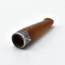 Antique Sterling Silver Amber