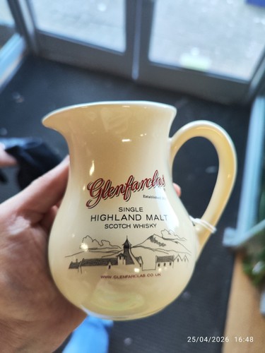 Glenfarclas whisky water jug - water,