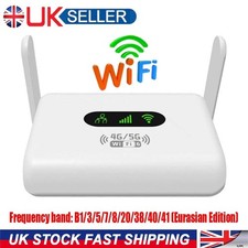 Wireless Router with SIM Card Slot Wireless WiFi Hotspot 4G SIM Card Router UK