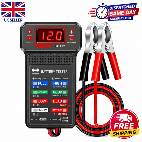 12v car battery tester load - car,