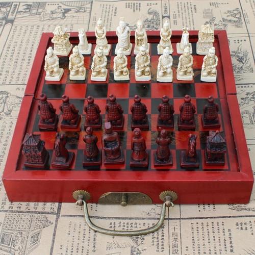 Set vintage chinese chess - 1,