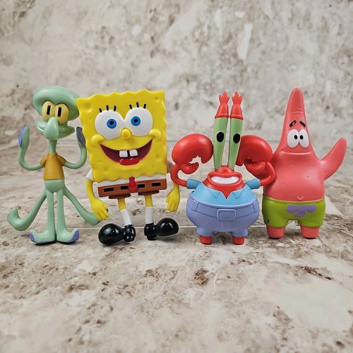 Spongebob flex figs full set - flex,
