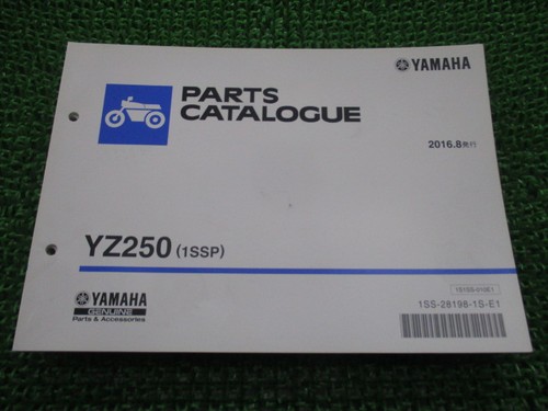 Yz250 parts list - yz250,