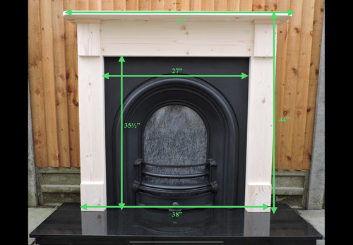 Fireplace surround made - surround, to