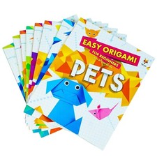 Easy Origami For Beginners Series Step By Step Guide 8 Books -Ages 8-14 - PB