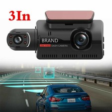 1080P Hidden 3in Car DVR Dual