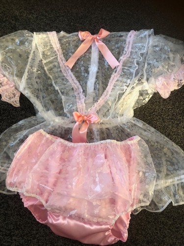 Adult baby sissy dress set - sissy,