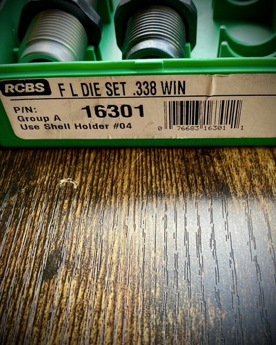 Rcbs 338 full - length, set