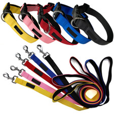 Dog Lead Collar Neoprene