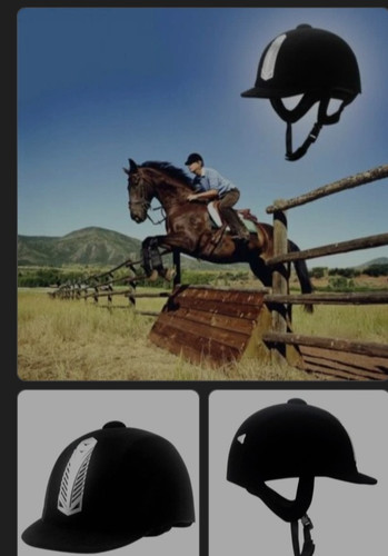 Horse riding helmet - horse,
