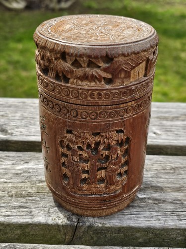Antique chinese bamboo - antique,