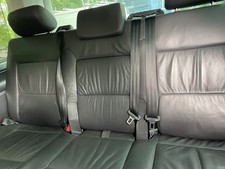 VW T5 CARAVELLE MULTIVAN 3RD ROW REAR FULL LEATHER FOLDING SLIDING BACK SEATS