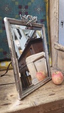 A Lovely Early 20th Century French Cheval Mirror Silver Plated
