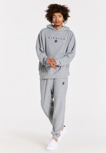 Siksilk mens grey marl - siksilk,