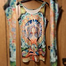 Vintage BlackMilk Brand Style Goddess Bodycon Dress Size L