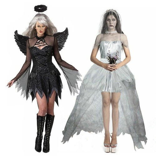 Dark fallen angel zombie bride - angel,