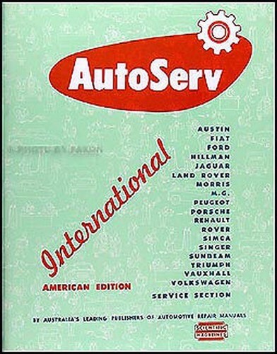 Autoserv manual 1959 - manual,