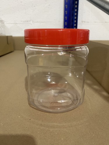 Square round storage - square, jars