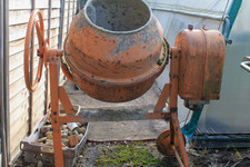 Vintage Cement Mixer 1980s working Restoration electric Pickup only