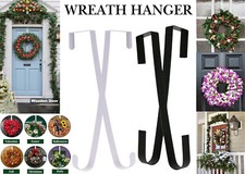 1-5pc Floral Wreath Hanger Over The Door Wreath Metal Hook For Wreath Front Door