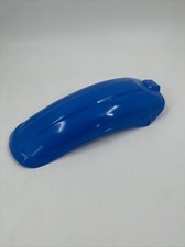 Twinshock classic motocross mudguard fender rear bultaco Yamaha Yz (Blue)