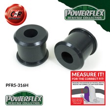 Powerflex Heritage RrARB EndLink-Bar Bushes For 3 Series M3+CSL 99-06 PFR5-316H