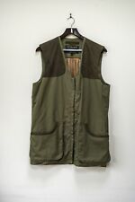 Purdey Men's Shooting Vest, Khaki Green Medium