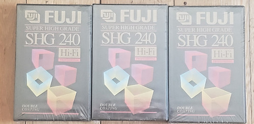 Fuji shg 240 vhs blank - 3,