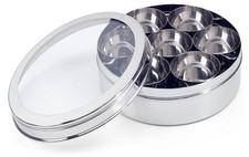 9pc Authentic Indian Spice Box