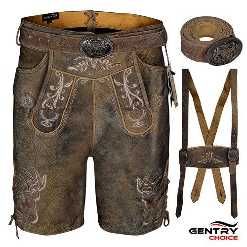 Authentic bavarian lederhosen - bavarian,