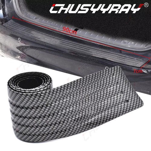 Car rear bumper sill rubber - rear,