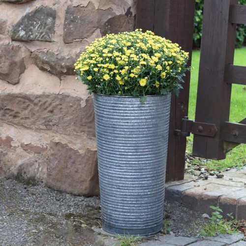Tall ribbed galvanised steel - ribbed,